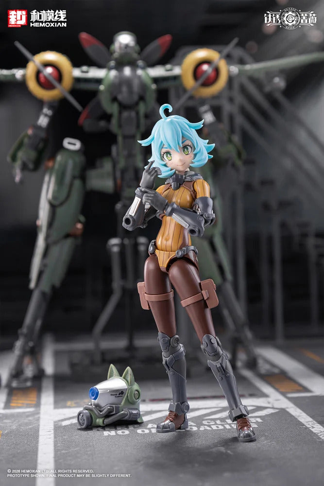 ランデ・コスキネン ＆ RTP-10A 鋒刃 高速可変戦機 1/12スケール
