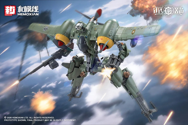 ランデ・コスキネン ＆ RTP-10A 鋒刃 高速可変戦機 1/12スケール
