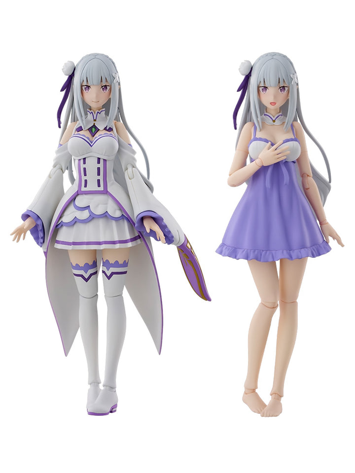 【決算セール対象！】 KADOKAWA PLASTIC MODEL SERIES エミリア DX ver.