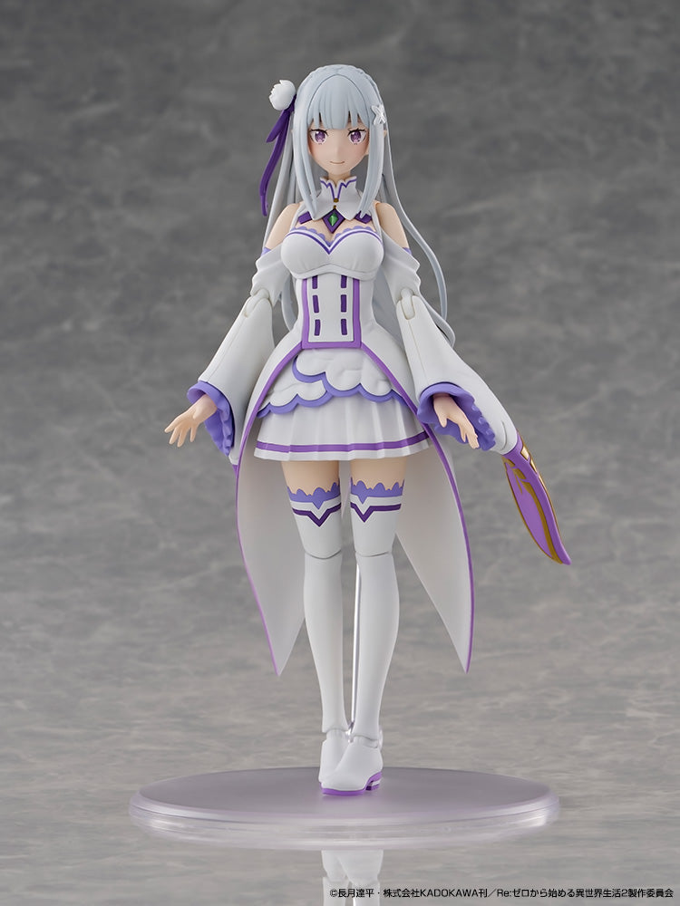 【決算セール対象！】 KADOKAWA PLASTIC MODEL SERIES エミリア DX ver.
