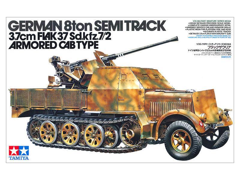 1/35 ドイツ装甲8トンハーフ 3.7cm対空機関砲37型搭載 フラックザウリア