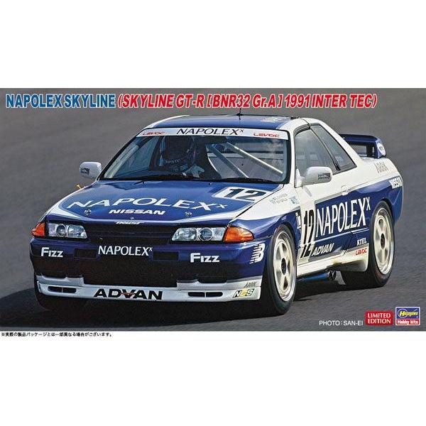 1/24 ナポレックス スカイライン (スカイラインGT-R [BNR32 Gr.A仕様] 1991 インターTEC)