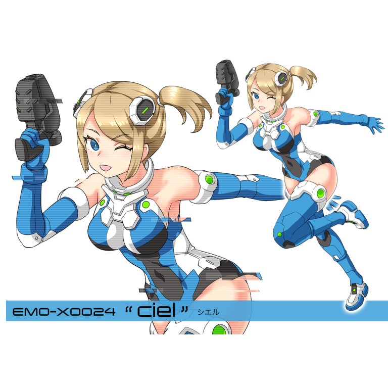 A.S.G ガールズ EMO-X0024 “シエル” 1/12スケール