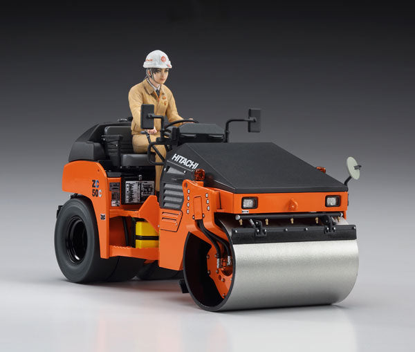 【再販】1/35 日立建機 コンバインド振動ローラ ZC50C-5