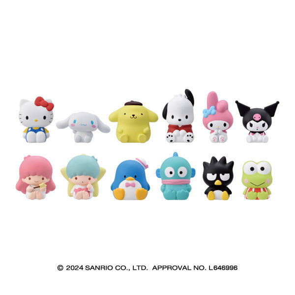 [BOX販売]サンリオキャラクターズ ソフビパペットマスコット -12個入りBOX-