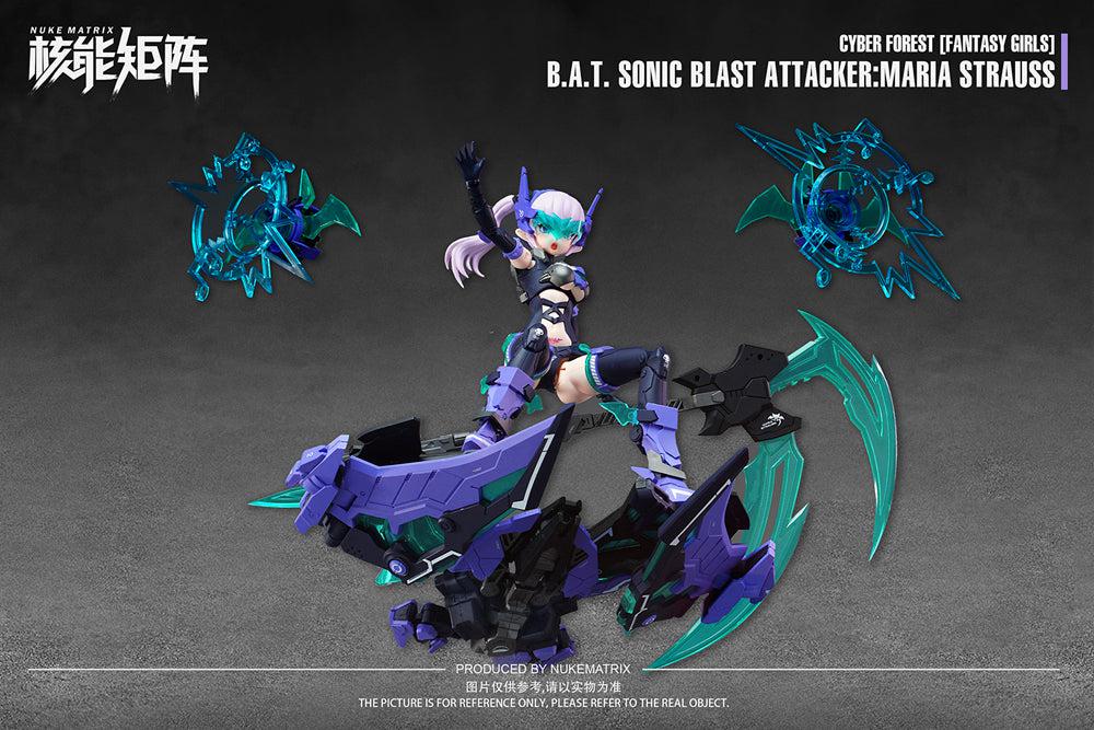 B.A.T. SONIC BLAST ATTACKER:MARIA STRAUSS【初回限定版】 1/12スケール