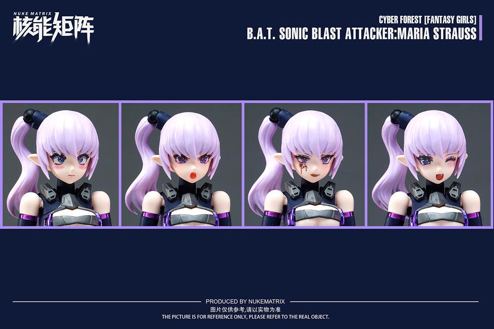 B.A.T. SONIC BLAST ATTACKER:MARIA STRAUSS【初回限定版】 1/12スケール