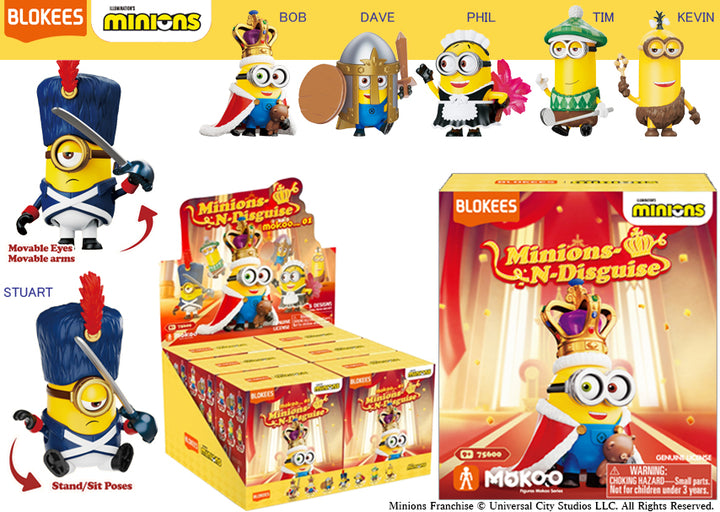 [BOX販売]MOKOO ミニオンズ N-Disguise -6個入りBOX-
