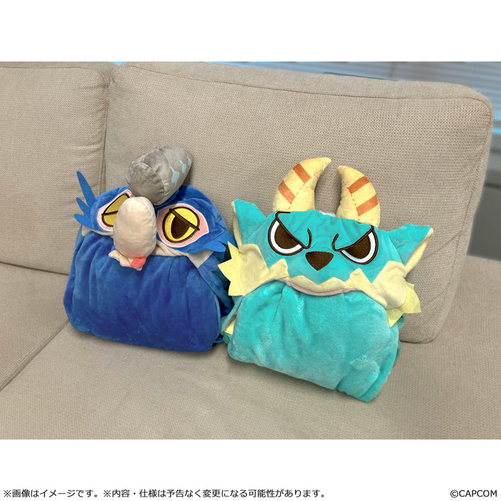 モンでふぉ モンスターハンター  ふわふわポンチョ ジンオウガ