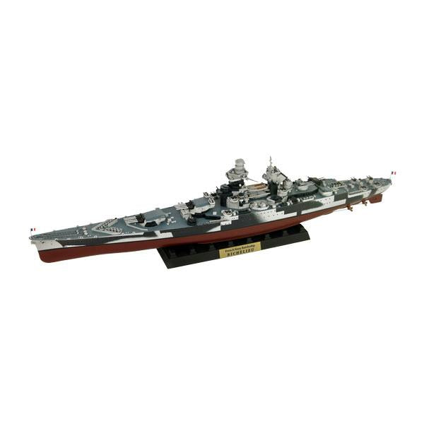 1/700 フランス海軍 戦艦 リシュリュー 1943 旗･旗竿･艦名プレートエッチングパーツ付き