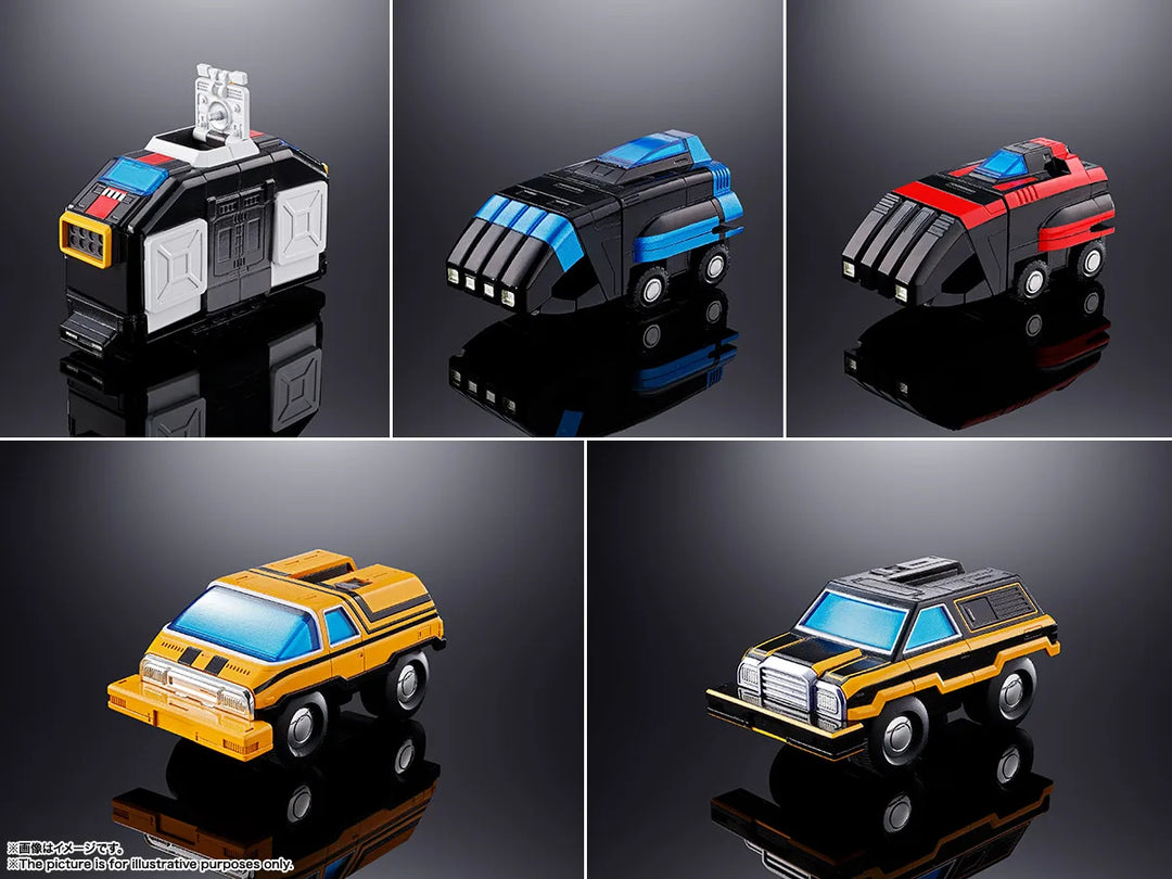 超合金魂 GX-88 機甲艦隊ダイラガーXV（再販版）