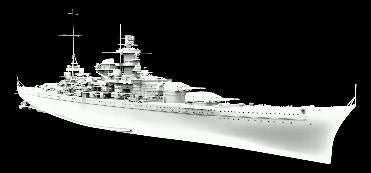 【決算セール対象！】 1/700 ドイツ海軍 戦艦 シャルンホルスト 1943 豪華版