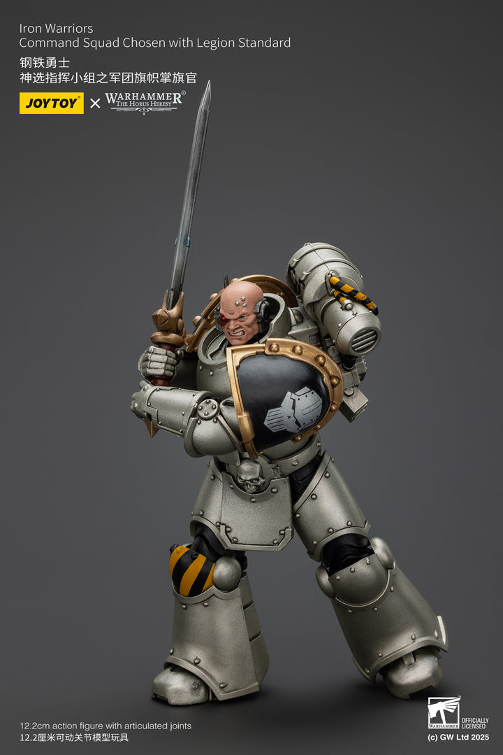 【決算セール対象！】 アイアン・ウォリアー レギオン・スタンダード装備 神選コマンド・スクワッド 1/18スケール
