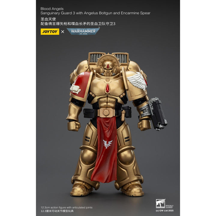 ブラッド・エンジェル?サングイナリー・ガード3（エンジェルス・ボルトガン＆エンカーマイン・スピア装備） 1/18スケール