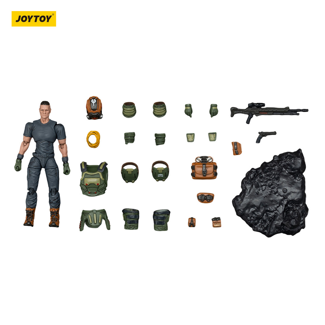 【決算セール対象！】 スチールライド部隊 強襲兵 スティーブン 1/25スケール