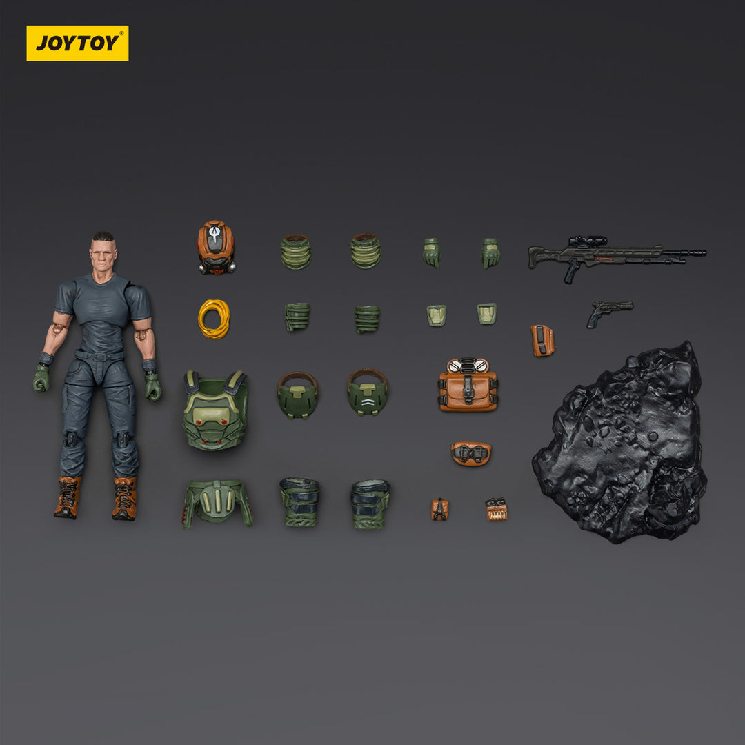 【決算セール対象！】 スチールライド部隊 強襲兵 スティーブン 1/25スケール