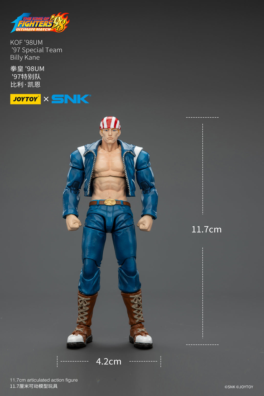 '97スペシャルチーム ビリー・カーン 1/18スケール