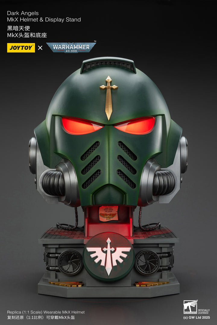 ダークエンジェル MKX ヘルメット＆ディスプレイスタンド 1/1スケール
