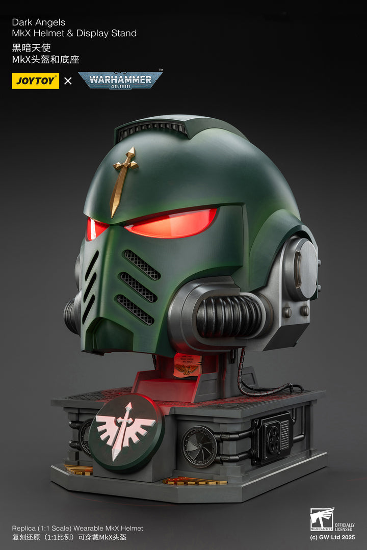 ダークエンジェル MKX ヘルメット＆ディスプレイスタンド 1/1スケール