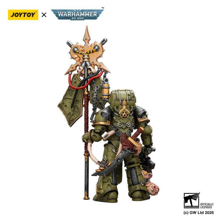 【決算セール対象！】 デスガード プレーグマリーン アイコンベアラー（ボルトガン＆プレイグナイフ装備） 1/18スケール
