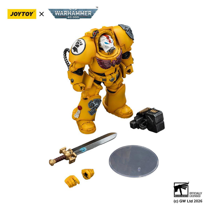 インペリアルフィスト ターミネーター1（パワーソード＆ストームボルター装備） 1/18スケール