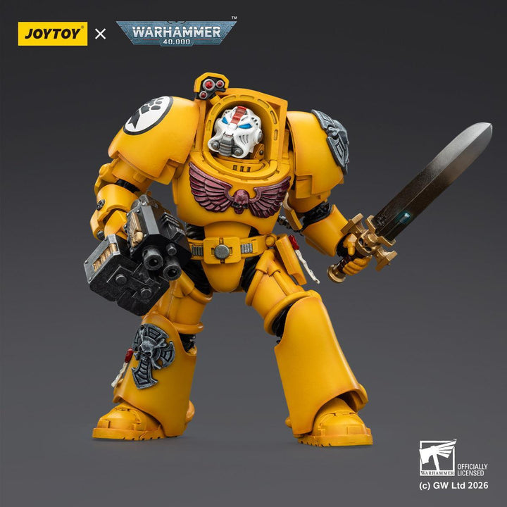 インペリアルフィスト ターミネーター1（パワーソード＆ストームボルター装備） 1/18スケール