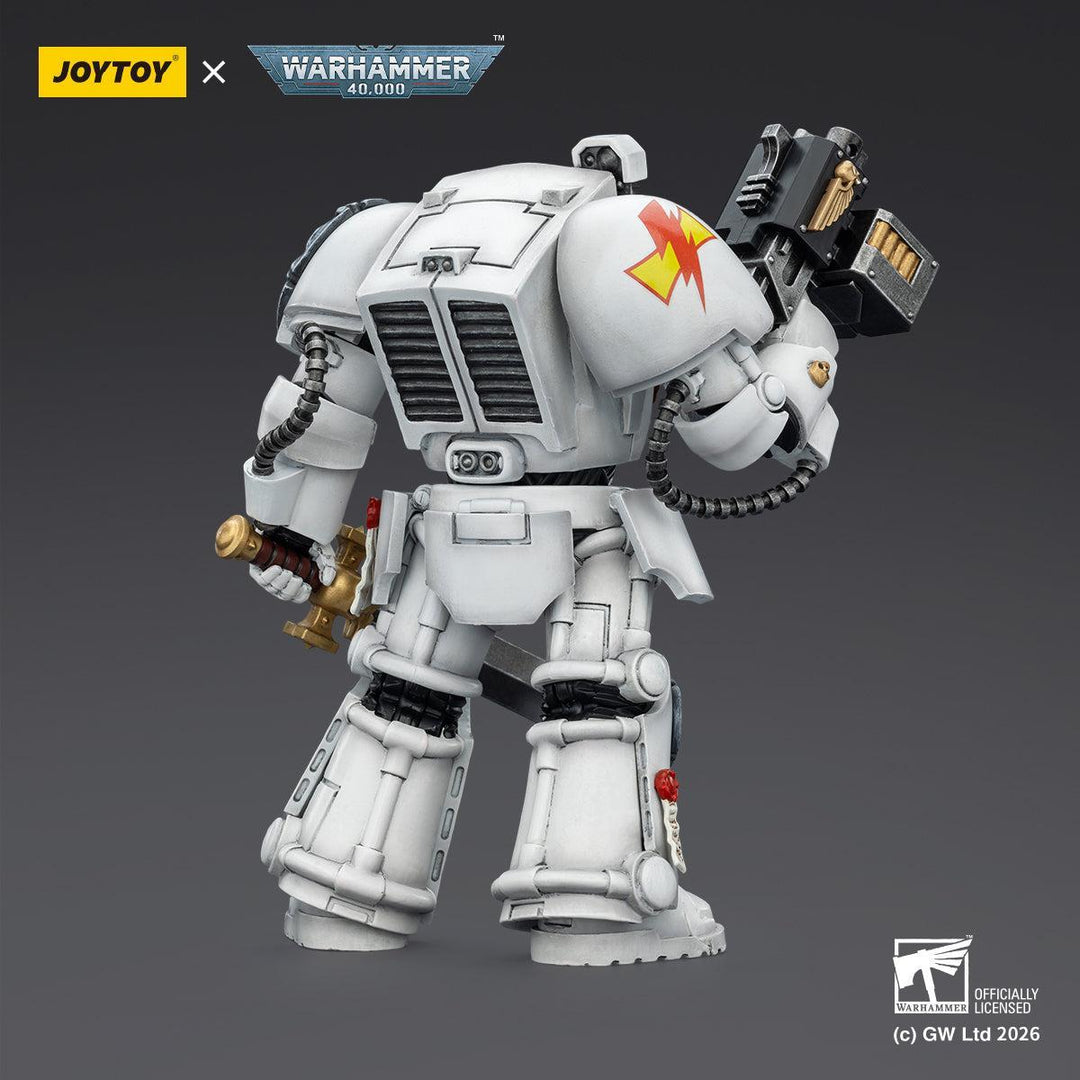 ホワイトスカー ターミネーター1（パワーソード＆ストームボルター装備） 1/18スケール