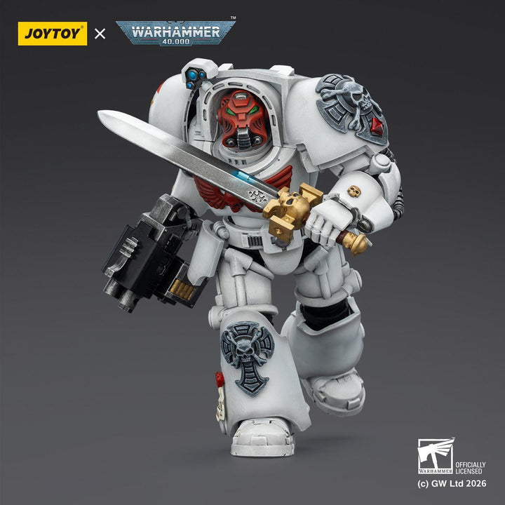 ホワイトスカー ターミネーター1（パワーソード＆ストームボルター装備） 1/18スケール