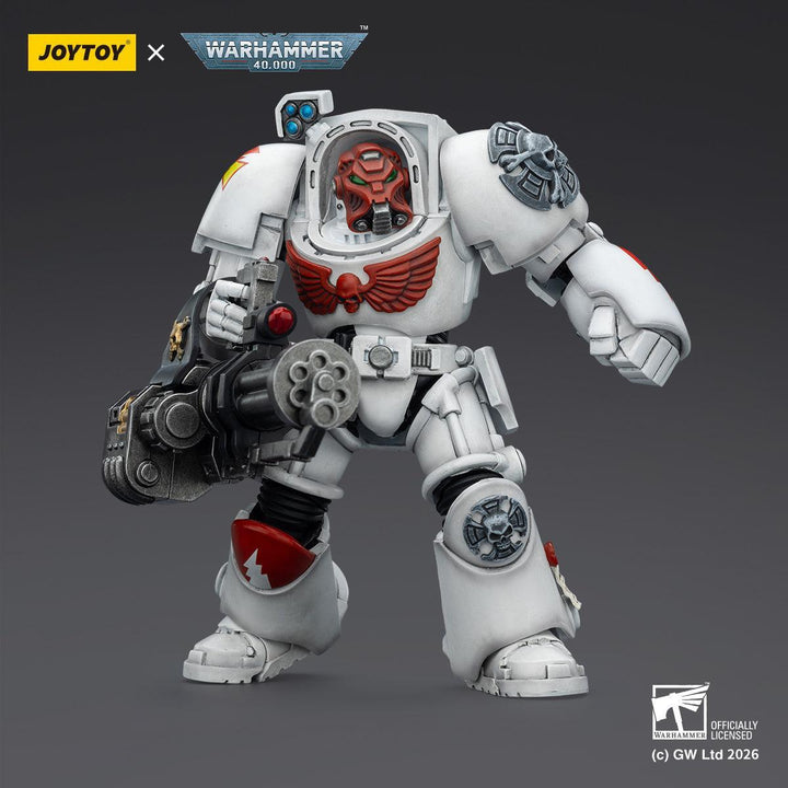 ホワイトスカー ターミネーター3（パワーフィスト＆アサルトキャノン装備） 1/18スケール