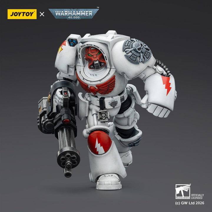ホワイトスカー ターミネーター3（パワーフィスト＆アサルトキャノン装備） 1/18スケール