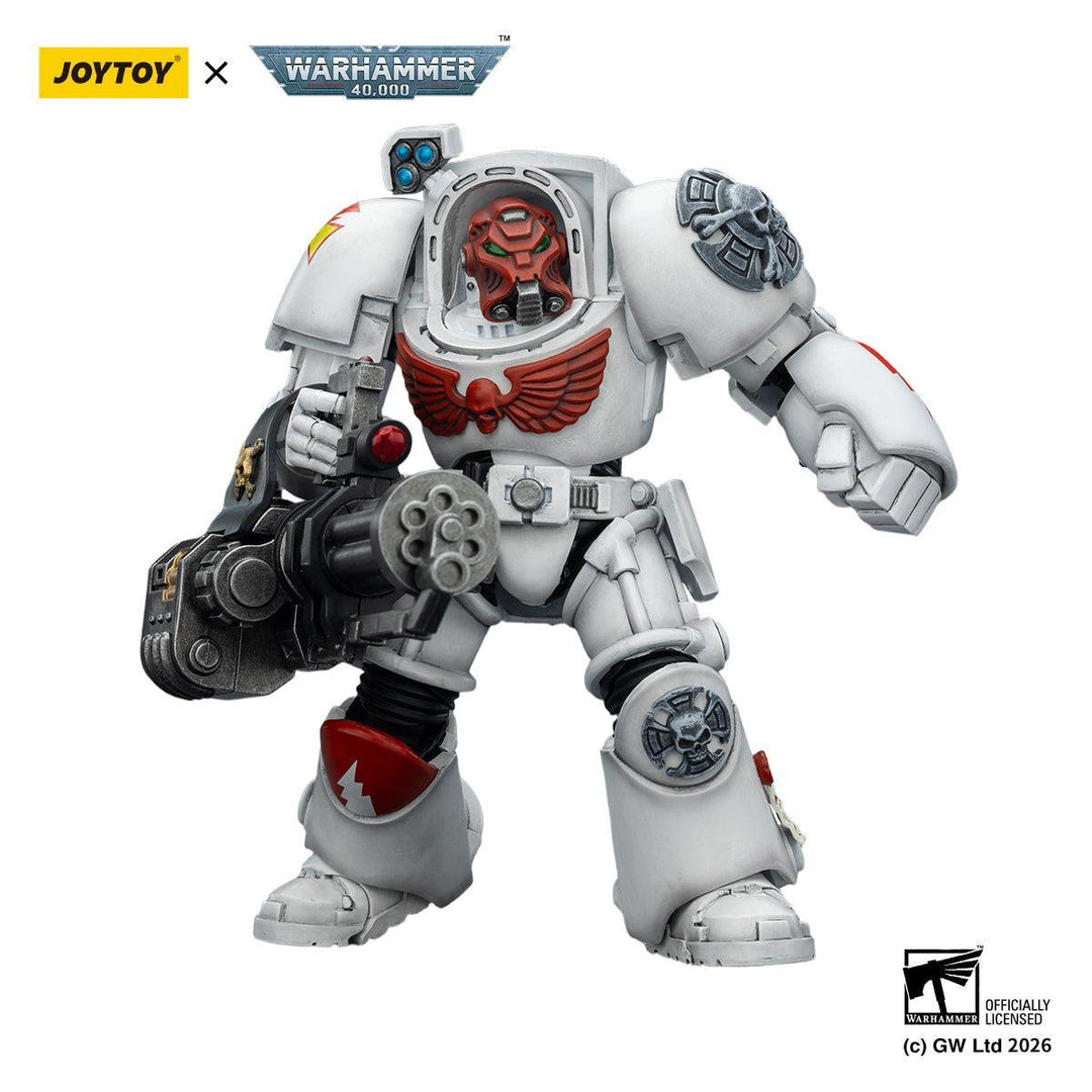 ホワイトスカー ターミネーター3（パワーフィスト＆アサルトキャノン装備） 1/18スケール
