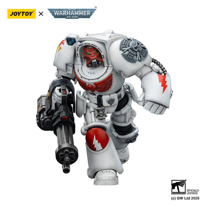 ホワイトスカー ターミネーター3（パワーフィスト＆アサルトキャノン装備） 1/18スケール