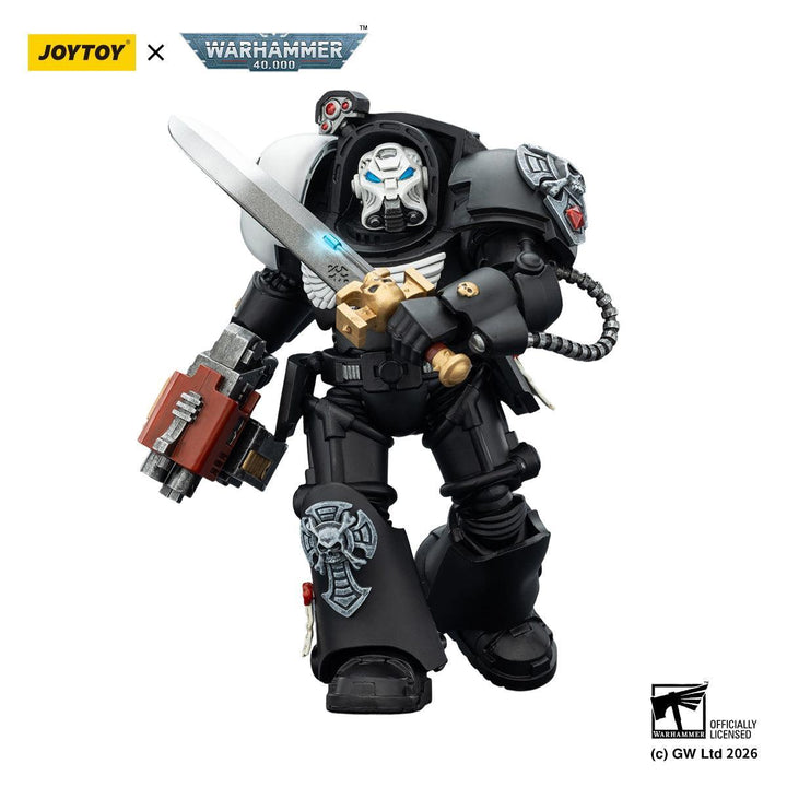 レイヴンガード ターミネーター1（パワーソード＆ストームボルター装備） 1/18スケール