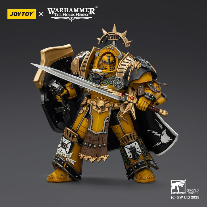インペリアルフィスト タルタロスターミネーターアーマー・プラエトル（パワーソード＆ヴィジル・ストームシールド装備） 1/18スケール