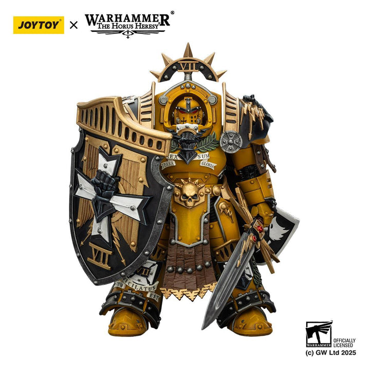 インペリアルフィスト タルタロスターミネーターアーマー・プラエトル（パワーソード＆ヴィジル・ストームシールド装備） 1/18スケール