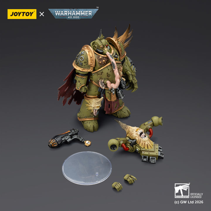 デスガード プレイグマリーン・チャンピオン（プラズマピストル＆パワーフィスト装備） 1/18スケール