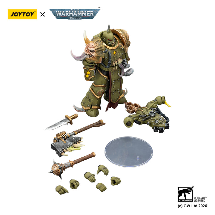 デスガード プレイグマリーン（ブボティックアックス＆プレイグナイフ装備） 1/18スケール