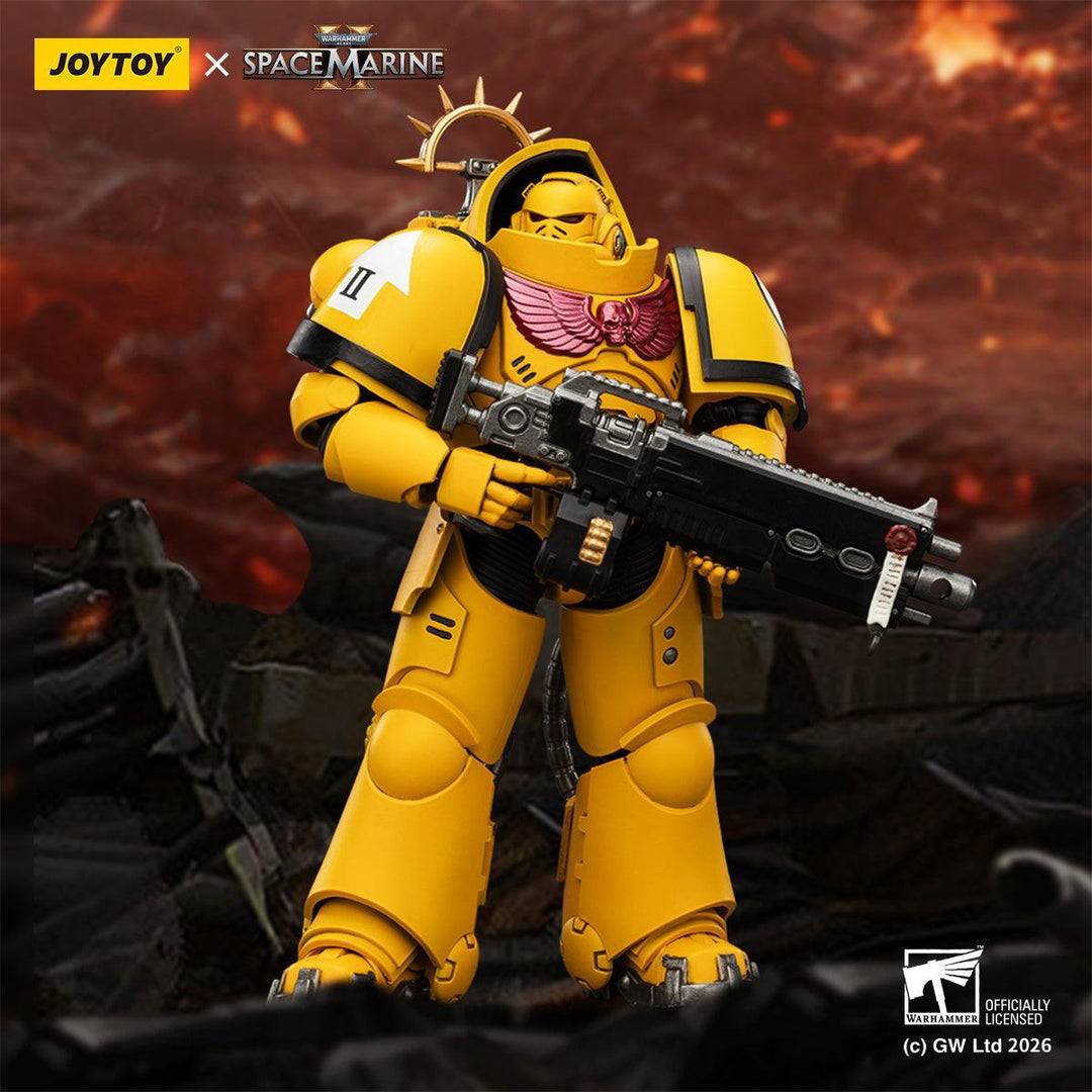 ゲームエディション インペリアルフィスト ヘビーインターセッサー（ヘビーボルトライフル＆ボルターピストル装備） 1/18スケール