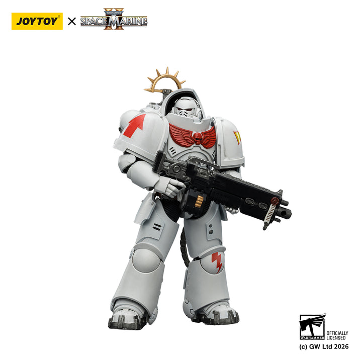 ゲームエディション ホワイトスカー ヘビーインターセッサー（ヘビーボルトライフル＆ボルターピストル装備） 1/18スケール