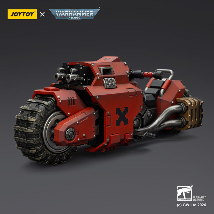 ブラッドエンジェル レイダー型コンバットバイク（ツインリンク・ボルトライフル装備） 1/18スケール