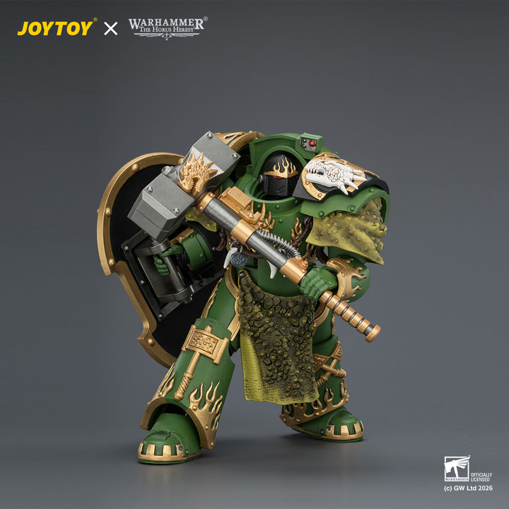 サラマンダー ファイアドレイク・ターミネーター1（サンダーハンマー＆ドラゴンスケール・ストームシールド装備） 1/18スケール
