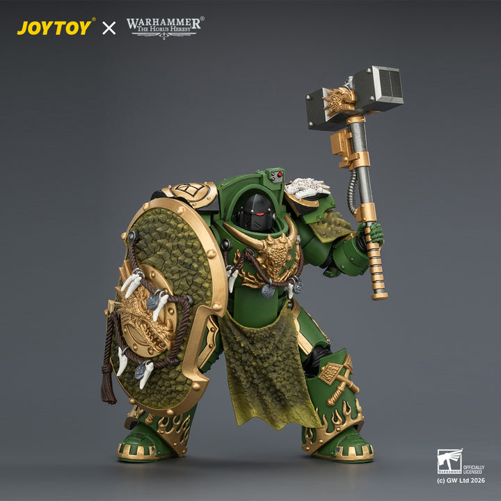 サラマンダー ファイアドレイク・ターミネーター2（サンダーハンマー＆ドラゴンスケール・ストームシールド装備） 1/18スケール