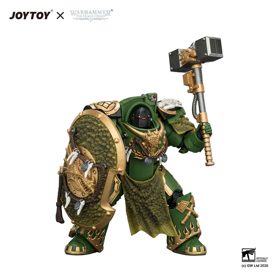 サラマンダー ファイアドレイク・ターミネーター2（サンダーハンマー＆ドラゴンスケール・ストームシールド装備） 1/18スケール
