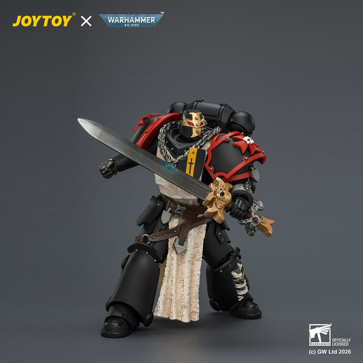 ブラックテンプラー クルセイダー・エンシェント（パワーソード＆ボルトピストル装備） 1/18スケール