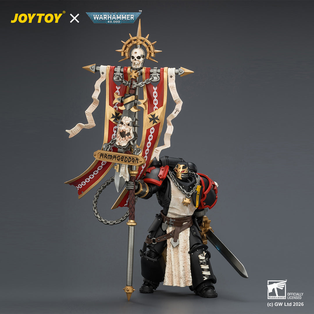 ブラックテンプラー クルセイダー・エンシェント（パワーソード＆ボルトピストル装備） 1/18スケール