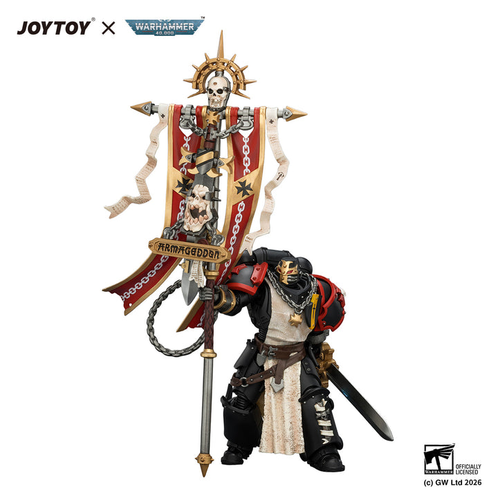ブラックテンプラー クルセイダー・エンシェント（パワーソード＆ボルトピストル装備） 1/18スケール