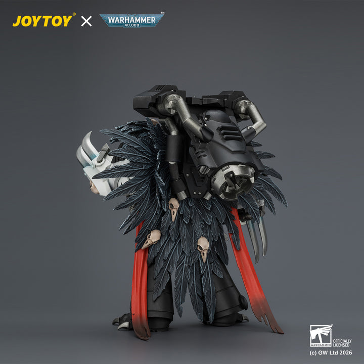 レイヴンガード チャプターマスター アエソン・シャーン（セヴェラックスの鉤爪＆ヘビー・ボルトピストル装備） 1/18スケール