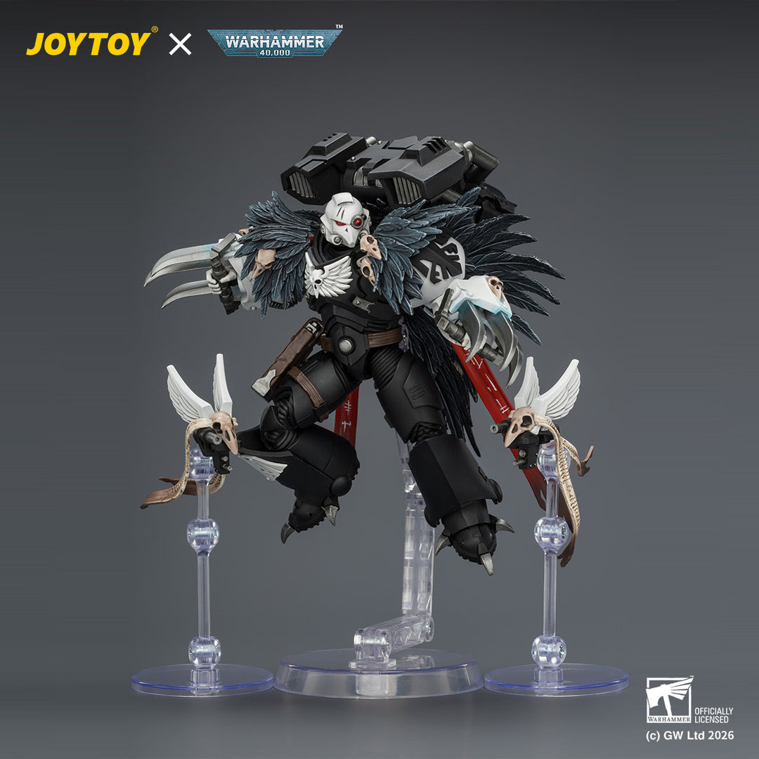 レイヴンガード チャプターマスター アエソン・シャーン（セヴェラックスの鉤爪＆ヘビー・ボルトピストル装備） 1/18スケール