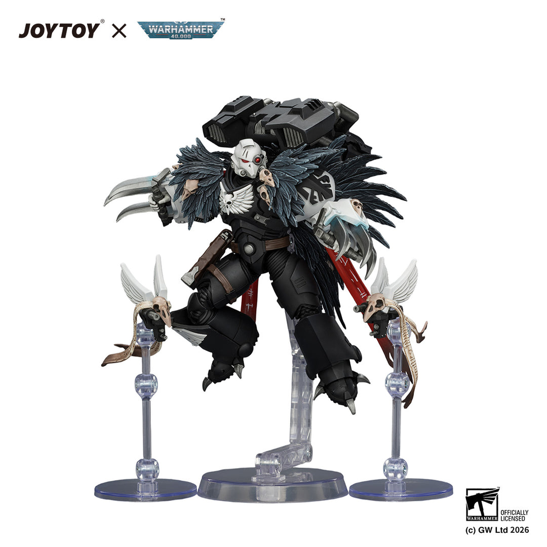 レイヴンガード チャプターマスター アエソン・シャーン（セヴェラックスの鉤爪＆ヘビー・ボルトピストル装備） 1/18スケール
