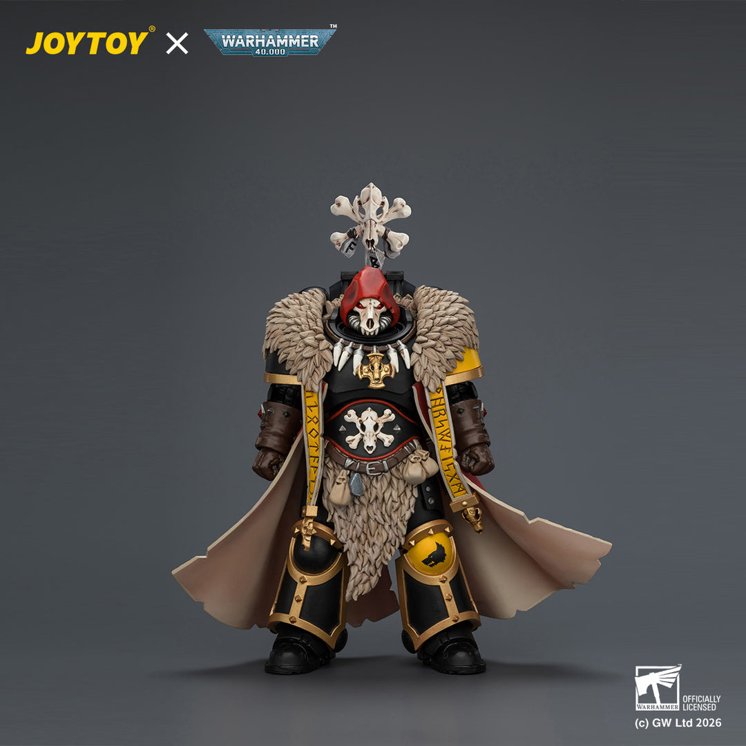スペースウルフ ウルフプリースト（アブソルヴァー・ボルトピストル＆クロジウス装備） 1/18スケール